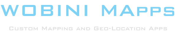 Wobini MApps, Custom Mobile Mapping Solutions for Businesses and Organizations